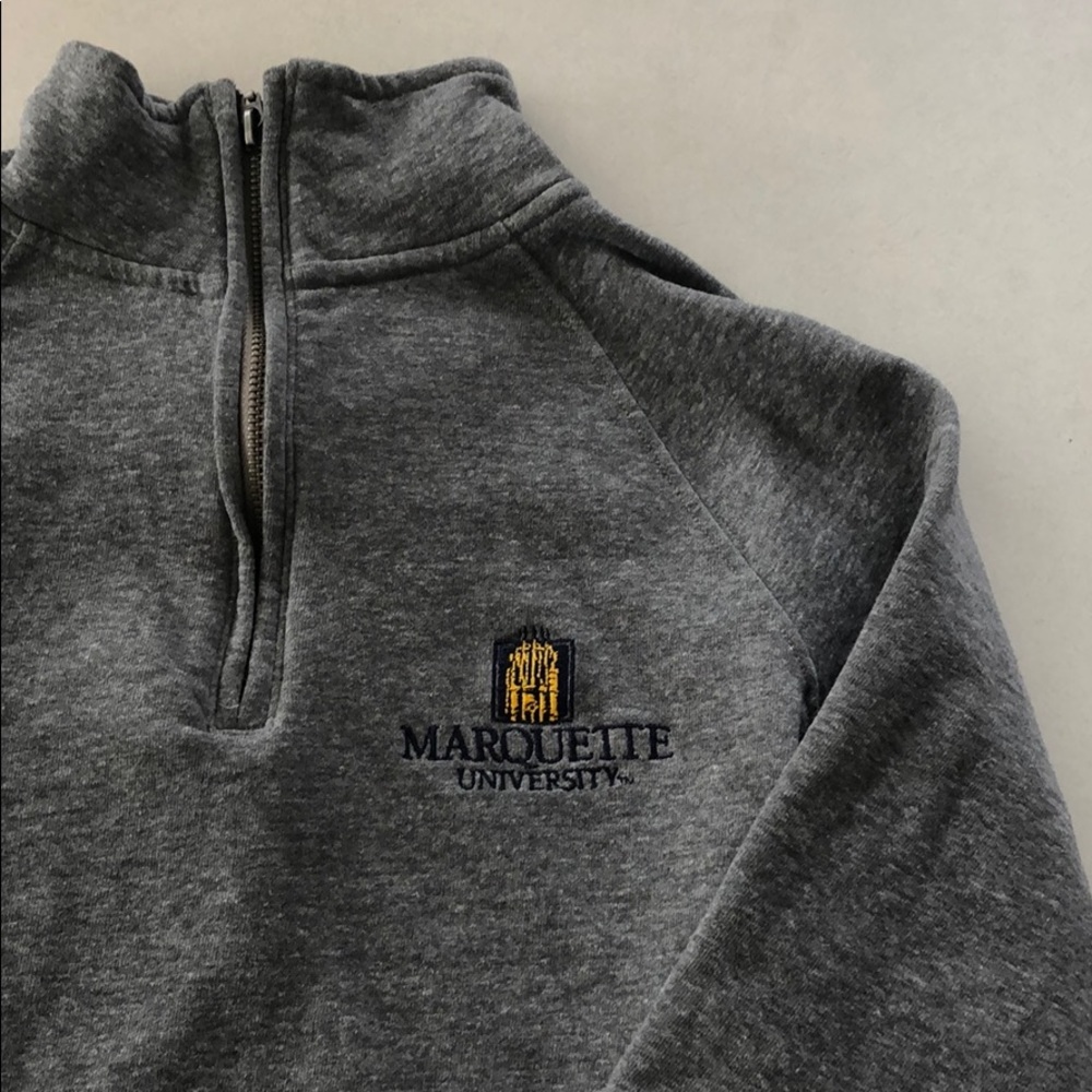Jansport Marquette University 3/4 zip up pullover